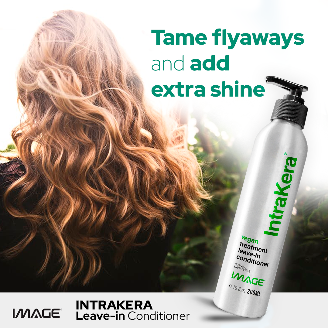 Tame Flyaways and Add Extra Shine with Intrakera Leave-in Conditioner