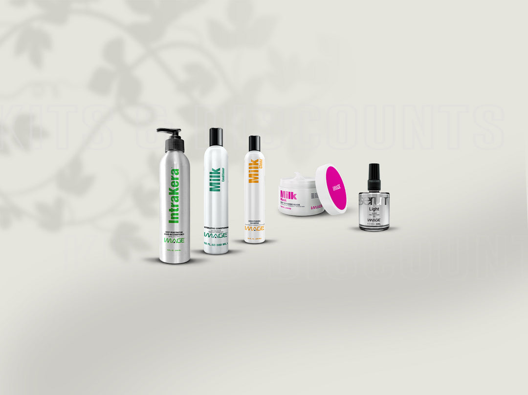 leave in conditioner-Deep Moisturizer Hair Treatment-Anti Frizz-Intrakera-Image Hair Care-SET and discounts