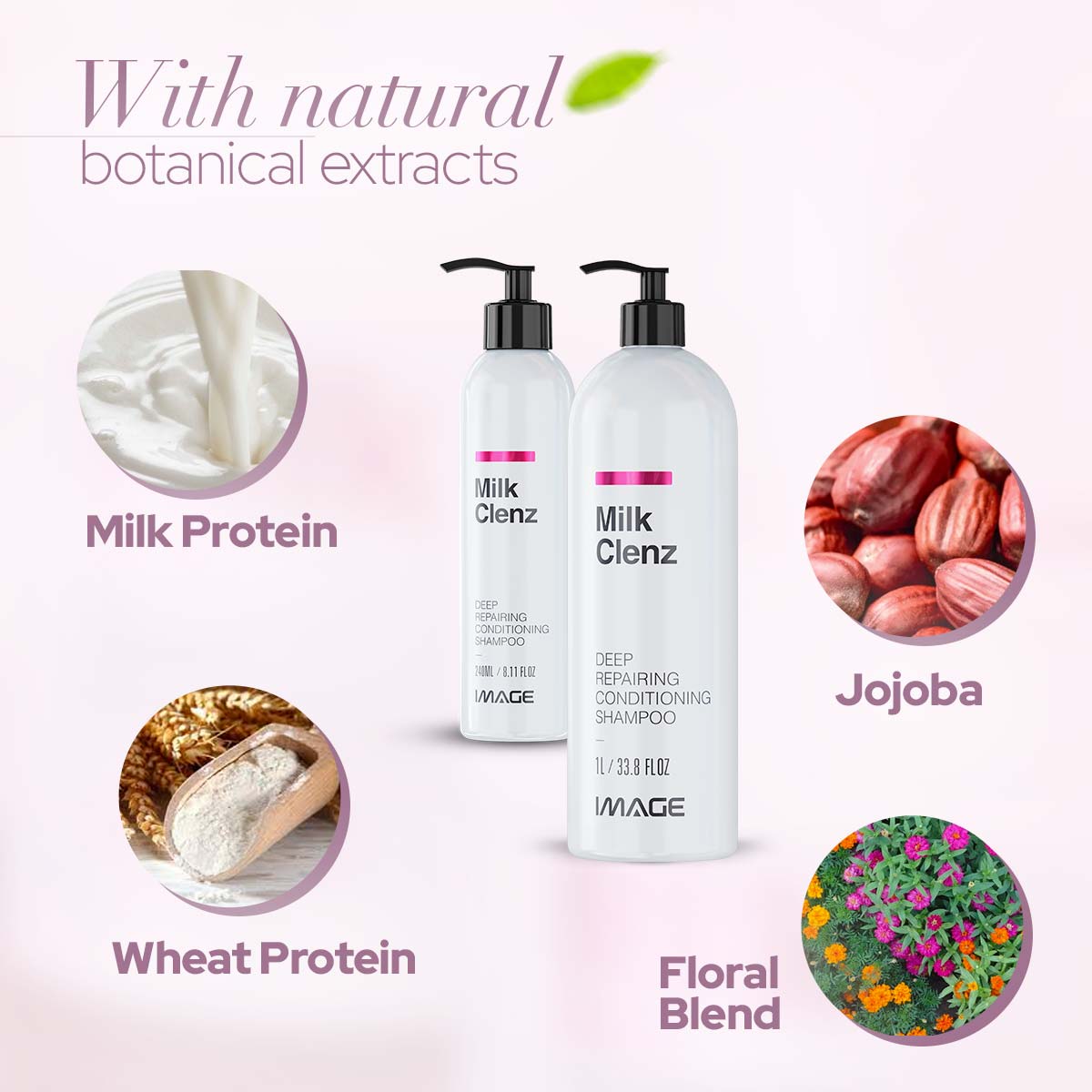 Milk Shampoo for damaged hair - Image Hair Care