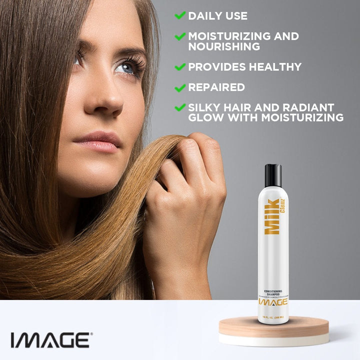 Hair Shielding Set (Intrakera Leave-In + Milk Shampoo + Milk Conditioner + Milk Mask + Light serum)