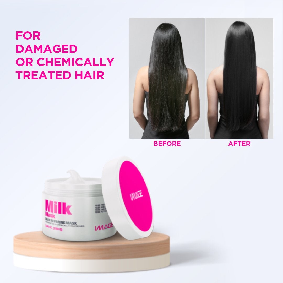 Hair Shielding Set (Intrakera Leave-In + Milk Shampoo + Milk Conditioner + Milk Mask + Light serum)