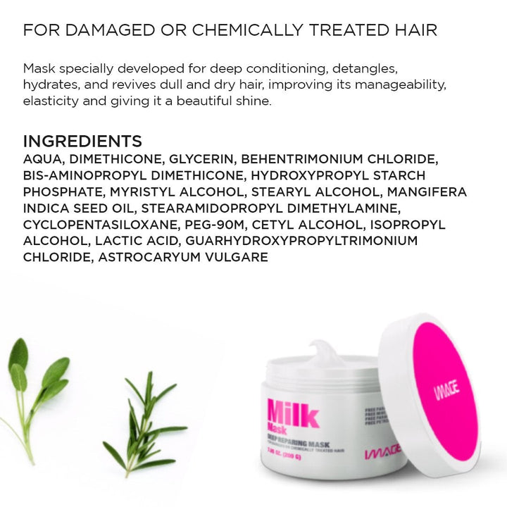 Damaged Hair Treatment Set (Milk Shampoo + Milk Conditioner + Milk Mask)